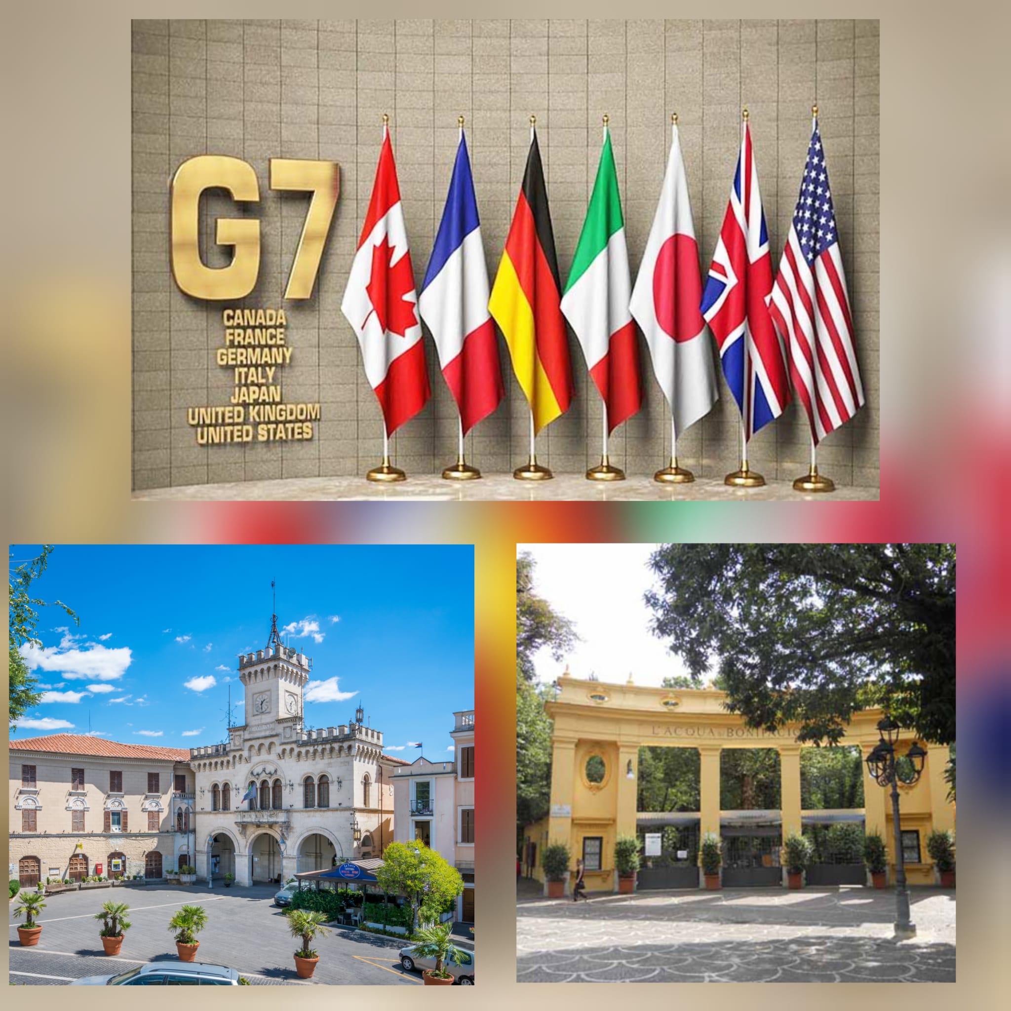 AL VIA LA PRESIDENZA ITALIANA DEL G7  ANCHE FIUGGI OSPITERÀ UNA DELLE  RIUNIONI MINISTERIALI  G7
