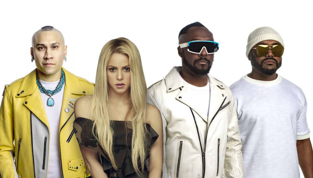 Black Eyed Peas e Shakira insieme